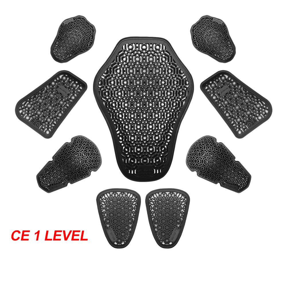 Motorcycle Gear Protection Levels - オートバイ,背中,肘,膝,肩の保護,鎧,モトクロス,レース,胸,腰,保護パッド用のCEレベル1のオートバイ保護ジャケット