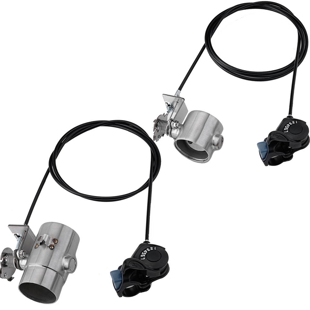Motorcycle Gear Wholesale - 卸売価格 オートバイ排気管システム ギア調整スイッチ付き機関車サウンド 第二世代 51mm スリップオン