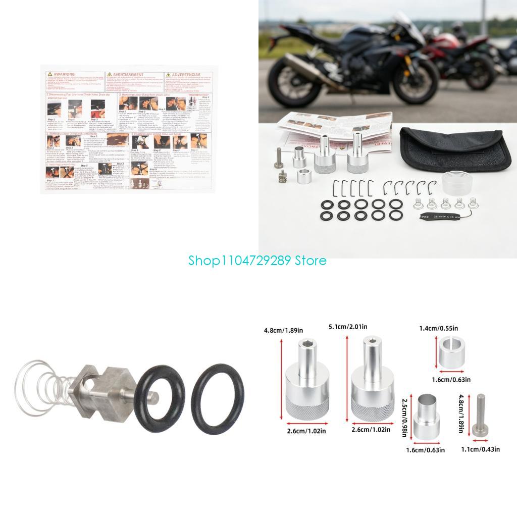 Motorcycle Gear Essentials - D8KE 射出方法を使用するオートバイ用の効果的な燃料コンポーネント サービス キット 2001 2025