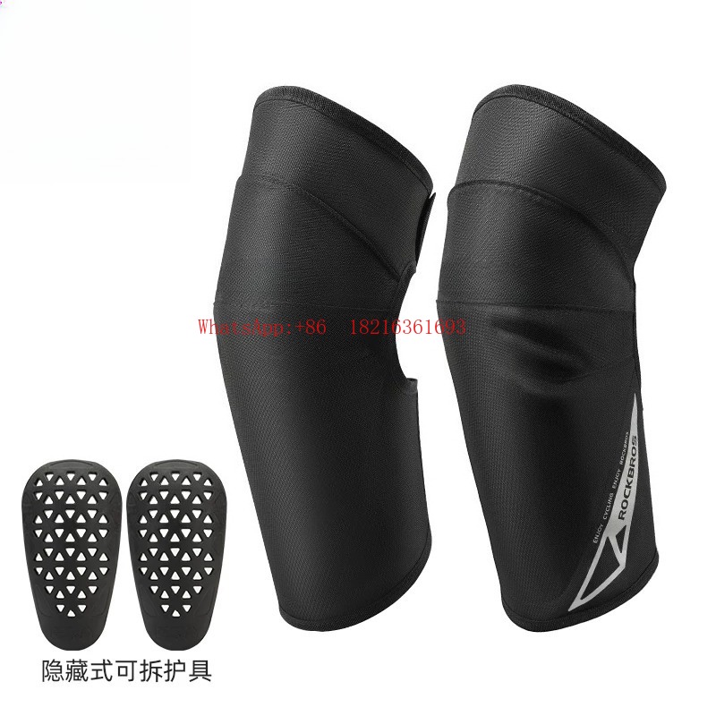 Motorcycle Gear Cycle - 秋と冬のオートバイ用膝パッド、防風・落下防止サイクリングレッグパッド、ユニセックスナイトサーマルプロテクティブギア