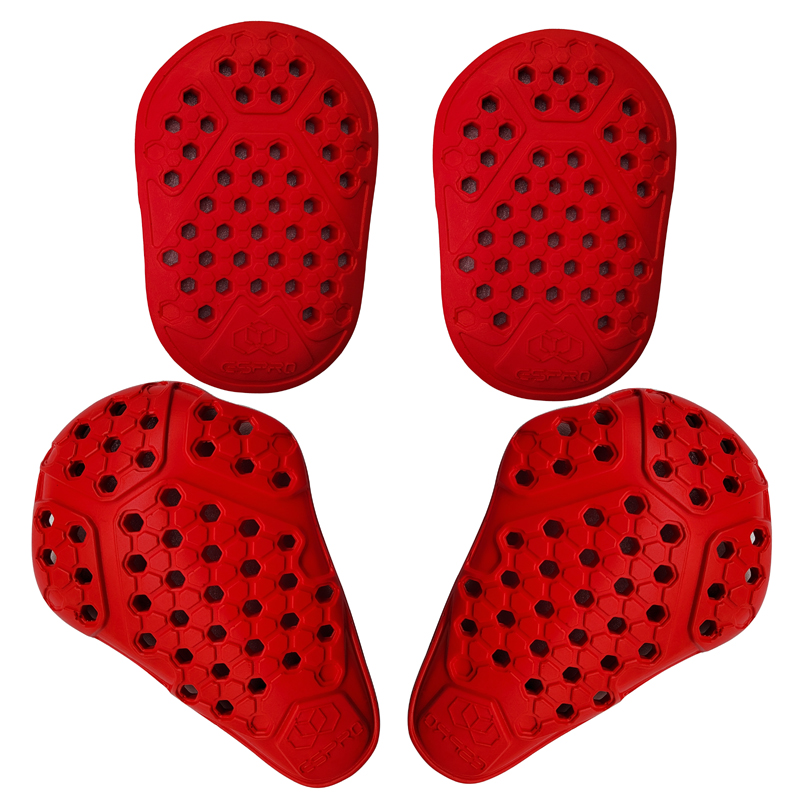 Motorcycle Gear Protection Levels - CE1レベル1レッドオートバイチェストバックプロテクター肘膝肩ジャケットインサートギアアーマーモトレーシングプロテクション背部