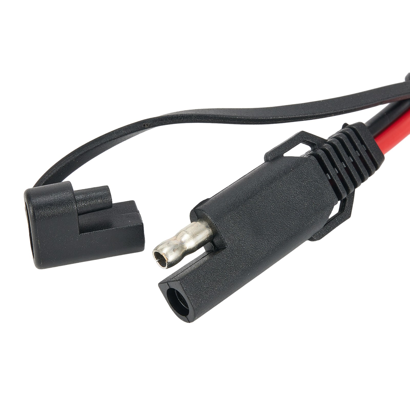 Motorcycle Gear Essentials - オートバイ用saeバッテリー電源ケーブル、屋外ギアの必需品、10aヒューズ、12v、18awg、赤、黒saeコネクタ