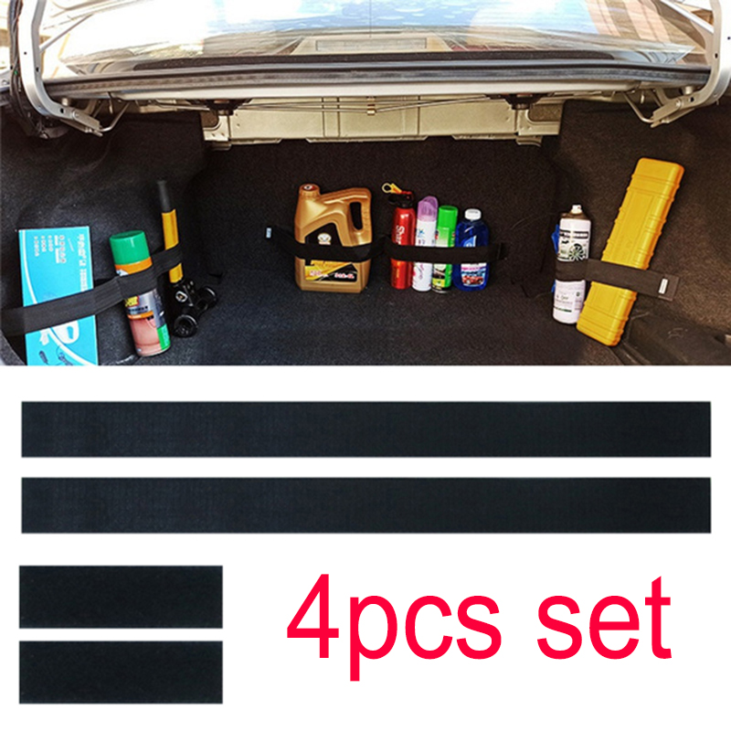 Tail Bag Rack - 柔軟な車のトランクオーガナイザー,固定ベルトストラップ,収納バッグ,消火器,車内収納アクセサリー