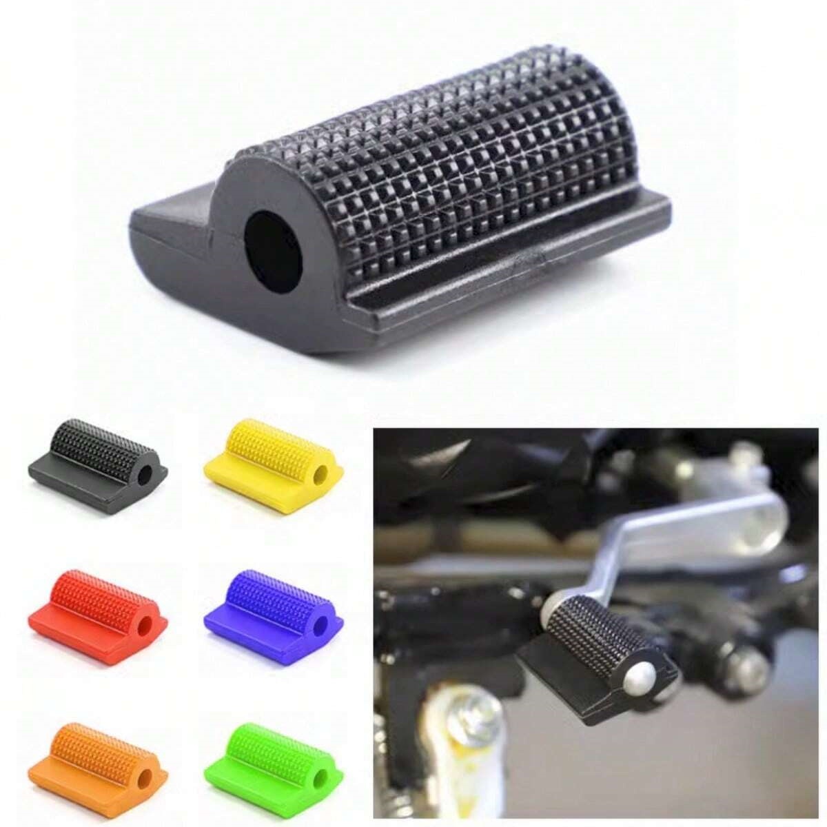 Motorcycle Gear Slipping - 1 個ユニバーサルオートバイギアシフトカバー、ゴム製シフターシュープロテクター滑り止めシフトレバーカバーソフトシューブーツプロテクター