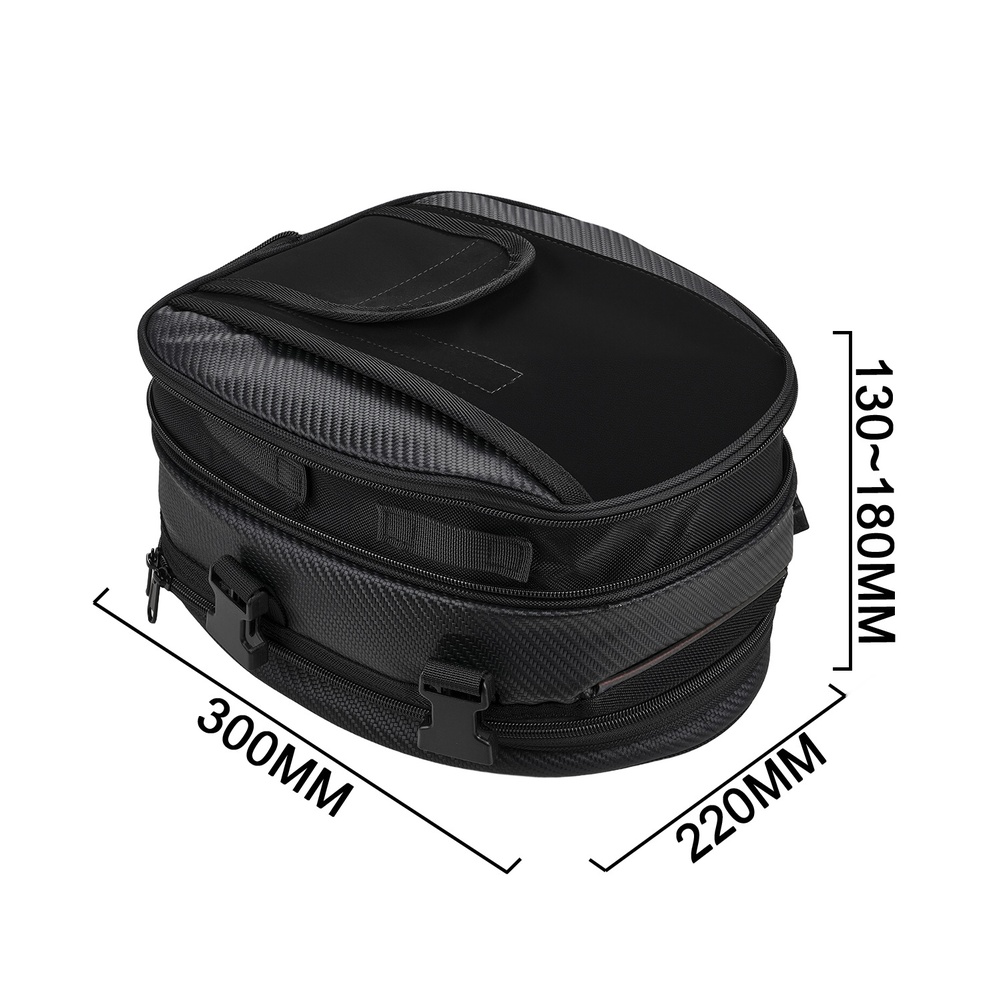 防水オートバイテールバッグ、リアシート取り付け用、広々とした - Motorcycle Gear Essentials のレビューと価格