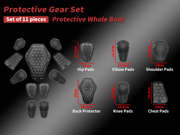 オートバイ,背中,肘,膝,肩の保護,鎧,モトクロス,レース, - Motorcycle Gear Protection Levels のレビューと価格
