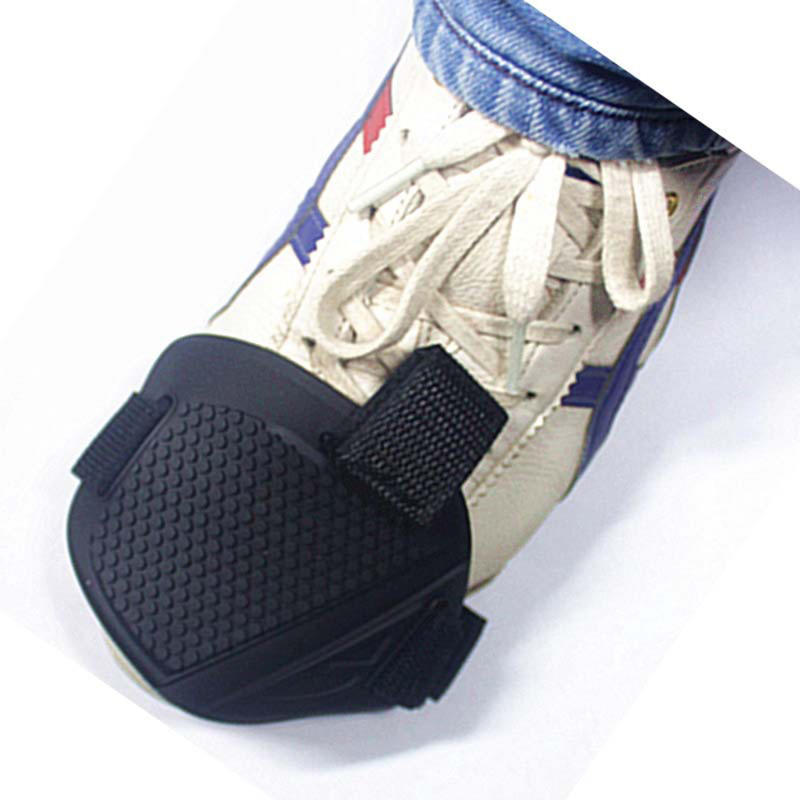 1/2 個ゴム製オートバイ靴保護具シフターパッドバイク乗馬サ - Motorcycle Gear Cycle のレビューと価格