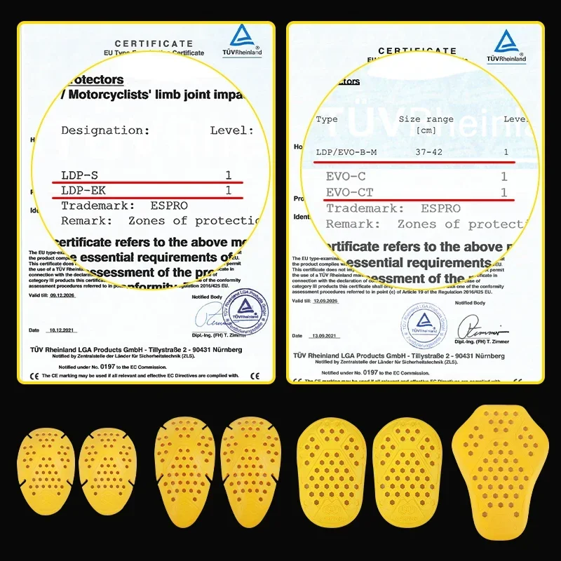 CEレベル1快適なオートバイ保護具ジャケットパンツ内蔵落下防 - Motorcycle Gear Protection Levels のレビューと価格