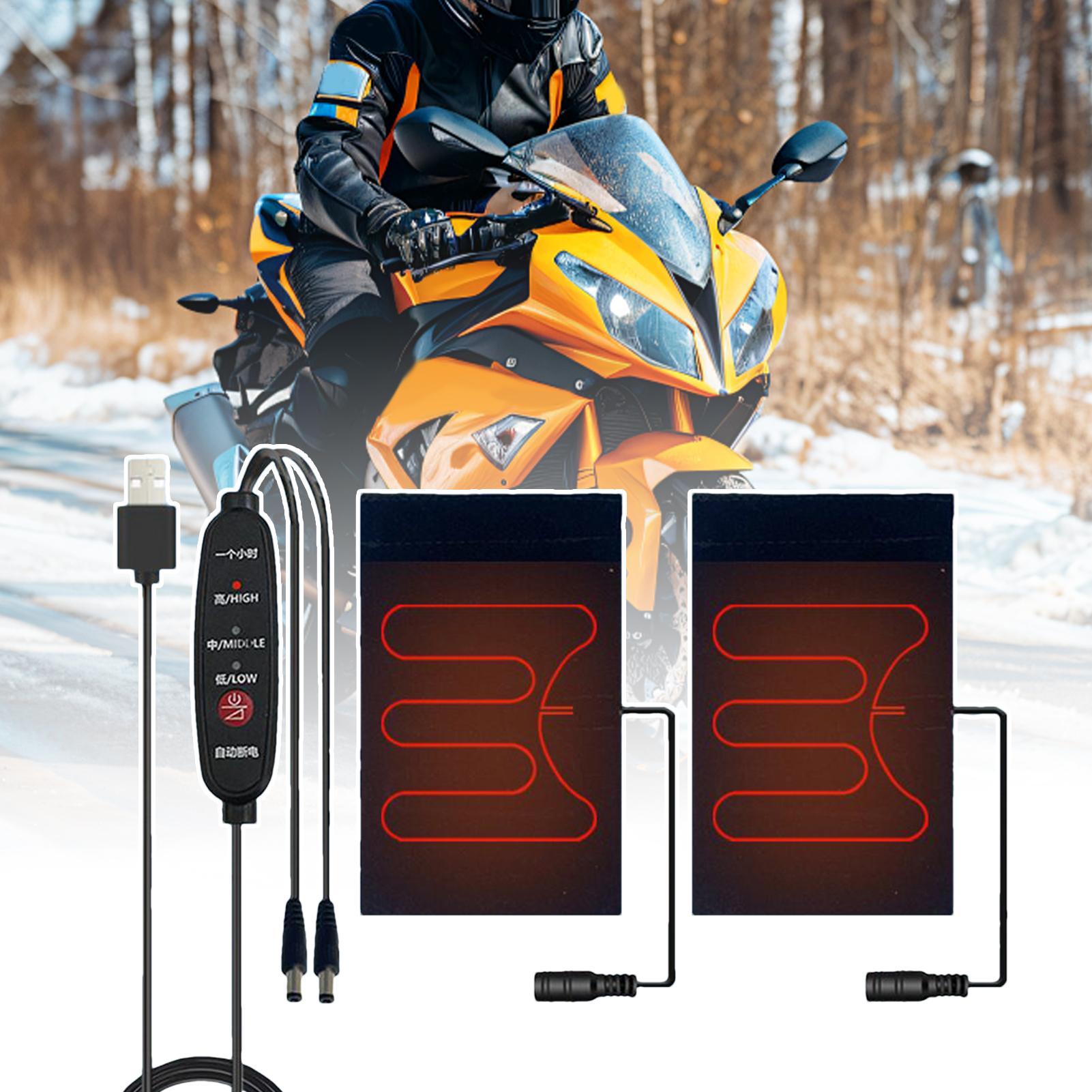 ハンドルバーヒーター 5V 加熱されたオートバイのハンドルバ - Motorcycle Gear Protection Levels のレビューと価格
