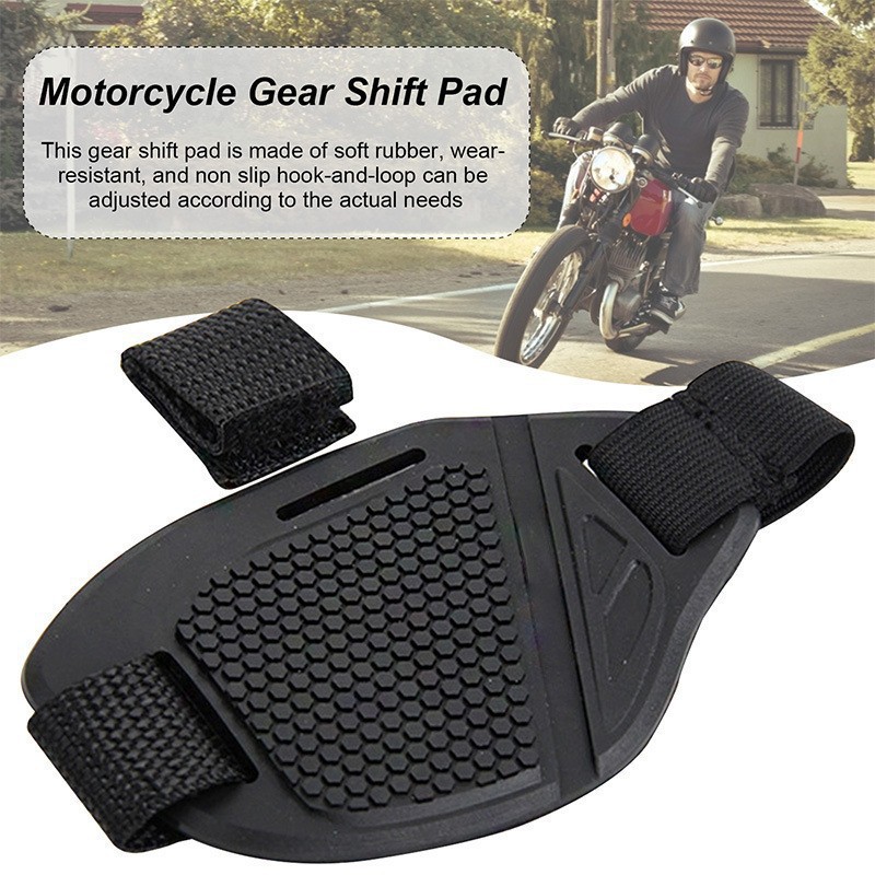 オートバイギアシフトパッドユニバーサル滑り止め耐摩耗性ゴム製 - Motorcycle Gear Slipping のレビューと価格