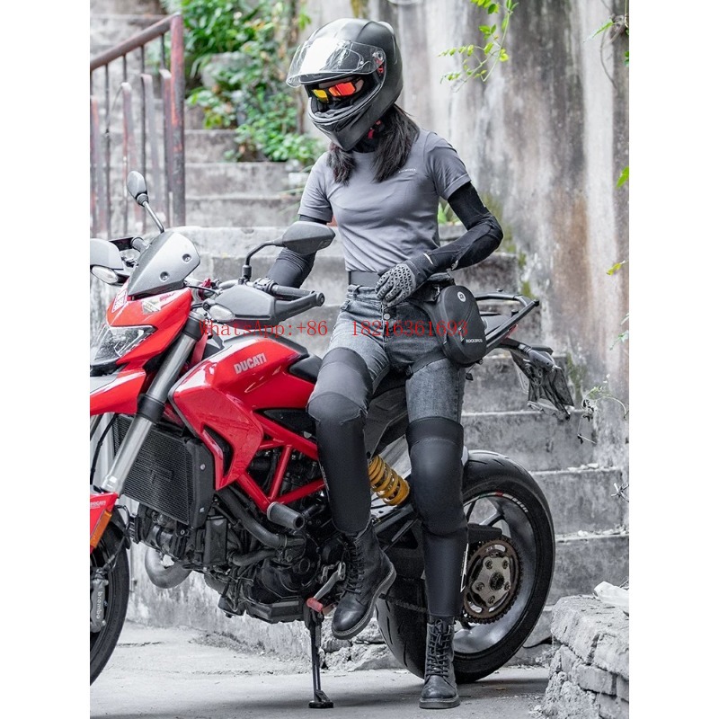 秋と冬のオートバイ用膝パッド、防風・落下防止サイクリングレッ - Motorcycle Gear Cycle のレビューと価格