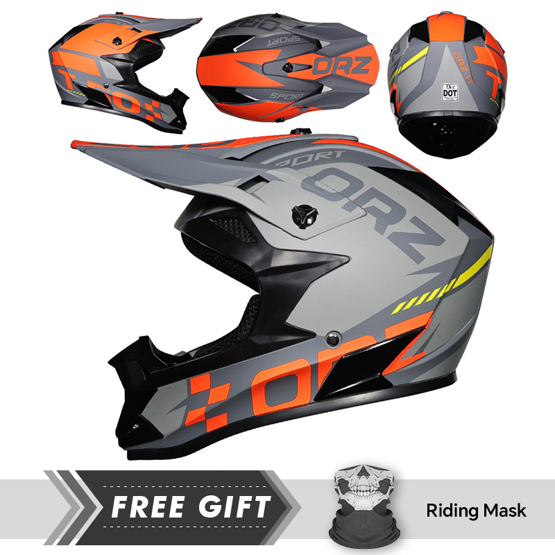 クイックリリースバックル付きオフロードバイクヘルメット,目と - Motorcycle Gear In Store のレビューと価格