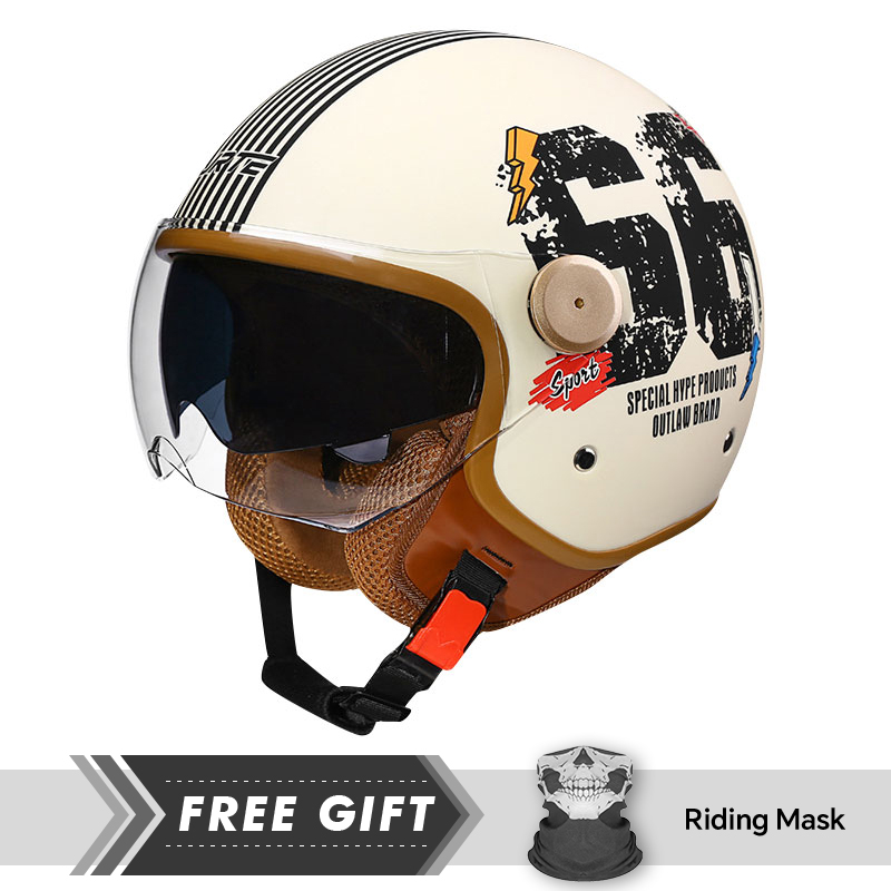 レトロ TT & COCASCOS オートバイヘルメット D - Motorcycle Gear In Store のレビューと価格
