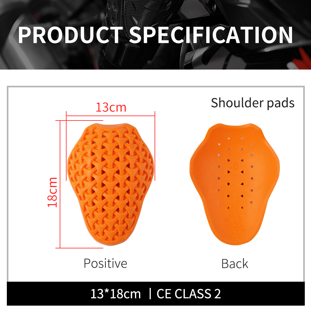 WOSAWE オートバイジャケットライニングプロテクターパッ - Motorcycle Gear Cycle のレビューと価格
