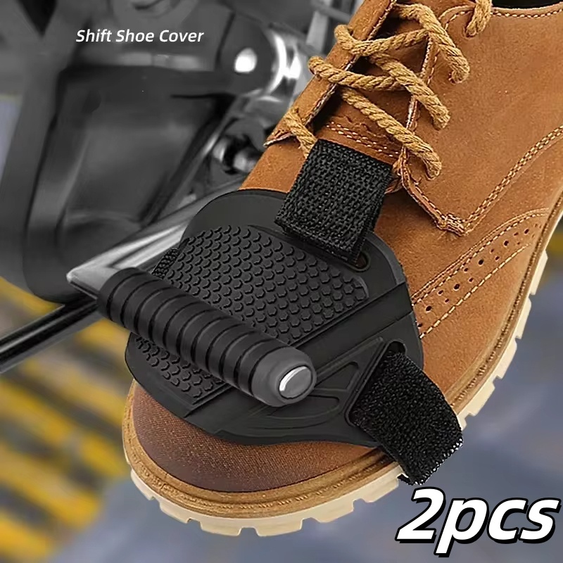 ゴムオートバイシフトパッドバイク滑り止めギア靴カバーオートバ - Motorcycle Gear Slipping のレビューと価格