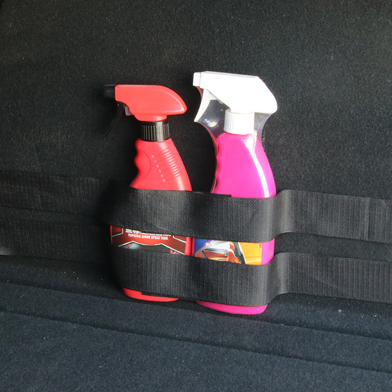 柔軟な車のトランクオーガナイザー,固定ベルトストラップ,収納 - Tail Bag Rack のレビューと価格