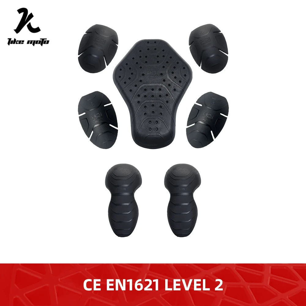 2レベルのオートバイ保護ジャケット,背中,肘,膝,肩の保護, - Motorcycle Gear Protection Levels のレビューと価格