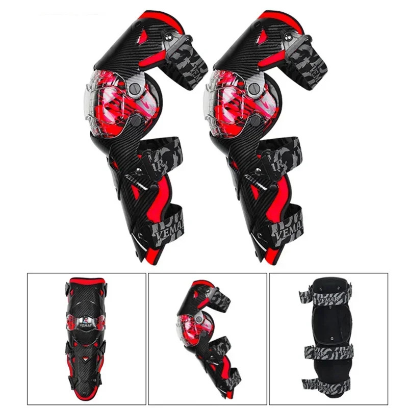モトクロス屋外レーシング膝パッドオートバイレッグガードプロテ - Motorcycle Gear Cycle のレビューと価格