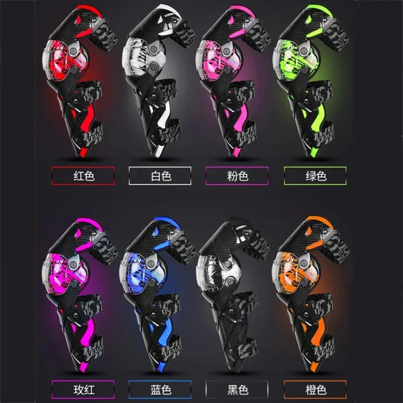モトクロス屋外レーシング膝パッドオートバイレッグガードプロテ - Motorcycle Gear Cycle のレビューと価格
